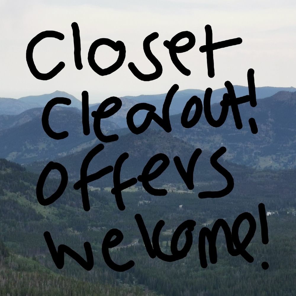 Closet clearout